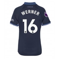 Stroje piłkarskie Tottenham Hotspur Timo Werner #16 Koszulka Wyjazdowej dla damskie 2023-24 Krótki Rękaw